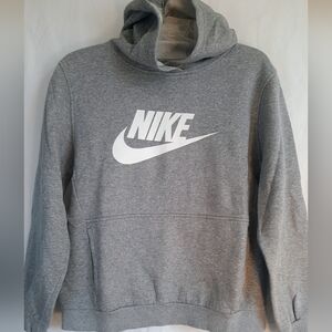 Nike Light Gray Youth Size XL Hoodie